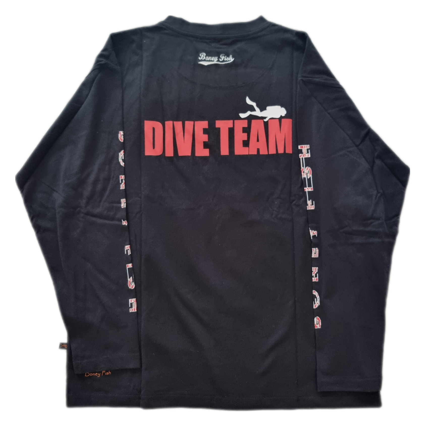 Mens Dive Team Long Sleeve - Boney Fish