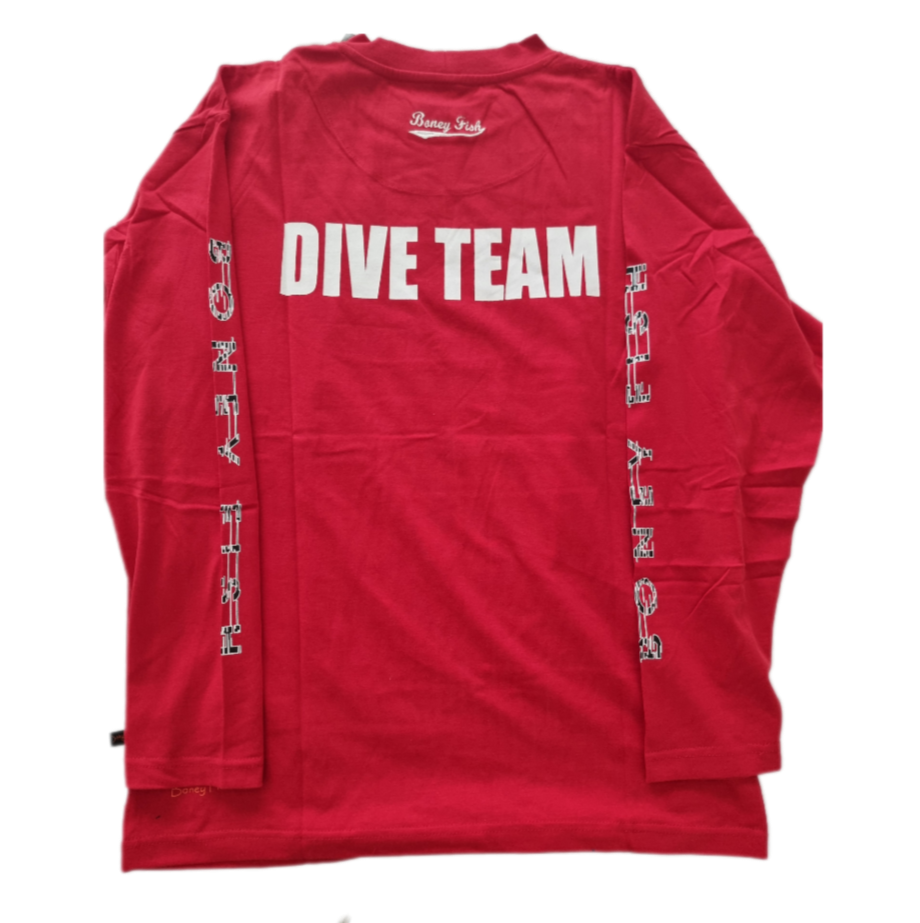 Mens Dive Team Long Sleeve - Boney Fish