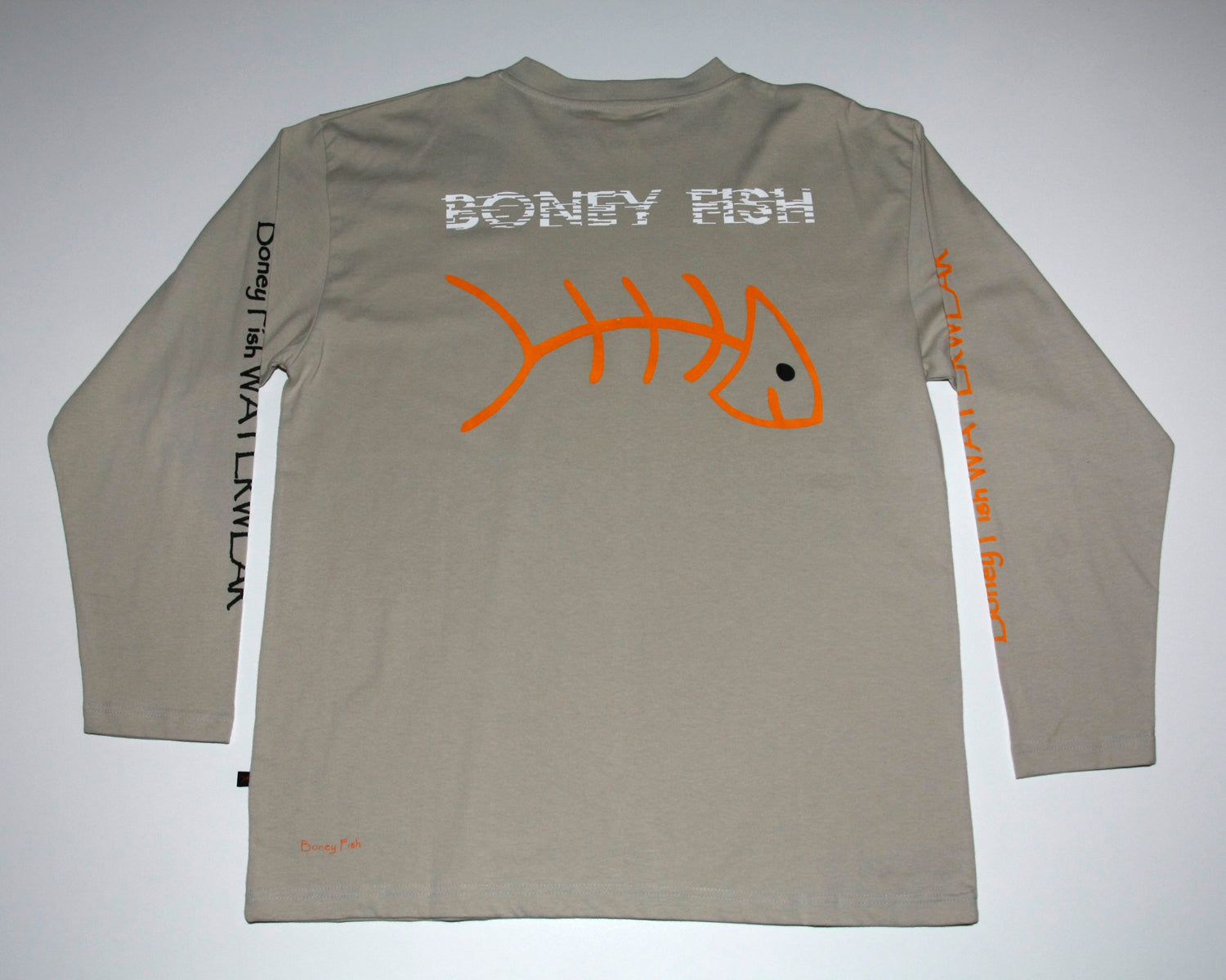 Mens Long Sleeve Boney Fish - Boney Fish