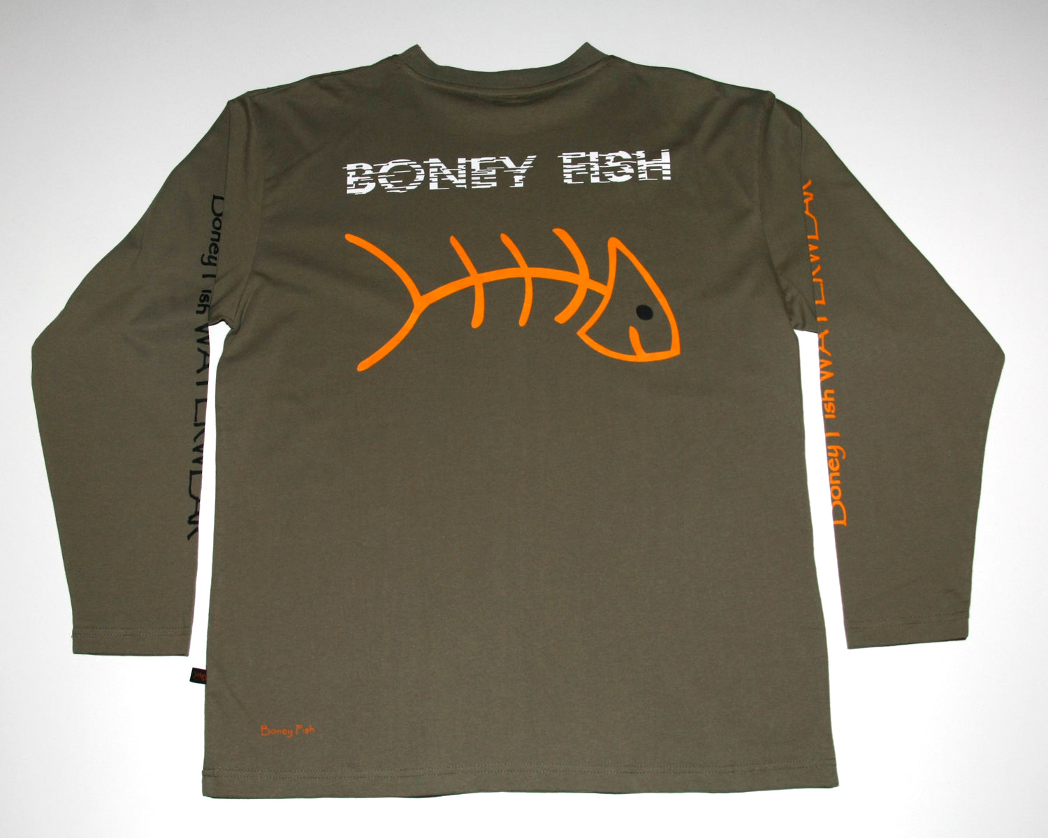 Mens Long Sleeve Boney Fish - Boney Fish